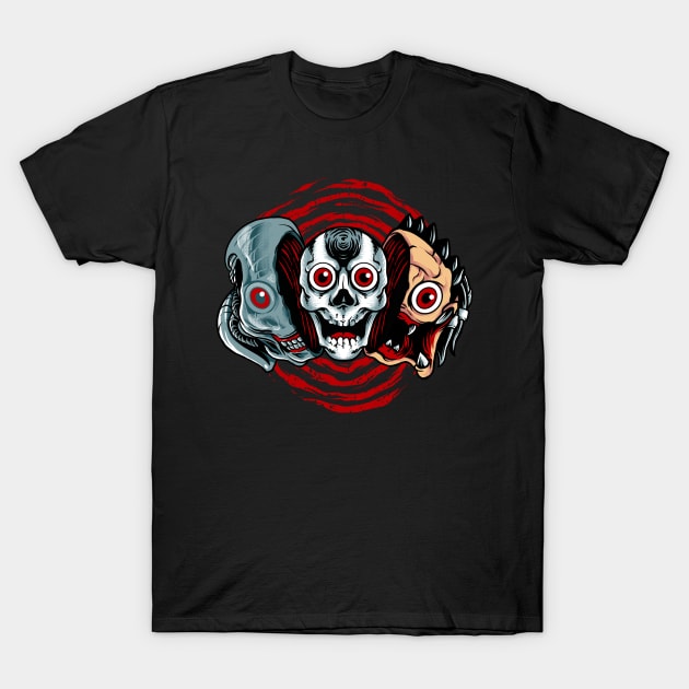 double slasher T-Shirt by spoilerinc